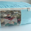 Quilt Storage Bag - Standard Size (22”L x 15”W x 8”H) - Turquoise - MadamSew