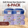 Quilt Storage Bags - 6 Pack - Regular Size (Lavender & Blue) - MadamSew