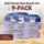 Quilt Storage Bags - 9 Pack - Regular Size (Lavender & Blue) - MadamSew