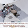 Use te Magnetic Seam Guide to sew an accurate seam