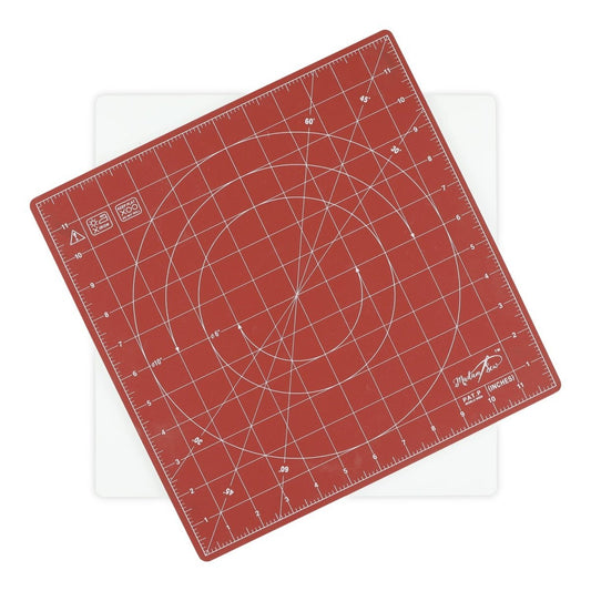 Self - Healing Rotating Cutting Mat | 12 by 12 inches - MadamSew