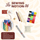 Sewing Notions Set - Zippers, Snap Buttons, Gauge, Pincushion & Tube Turners - MadamSew
