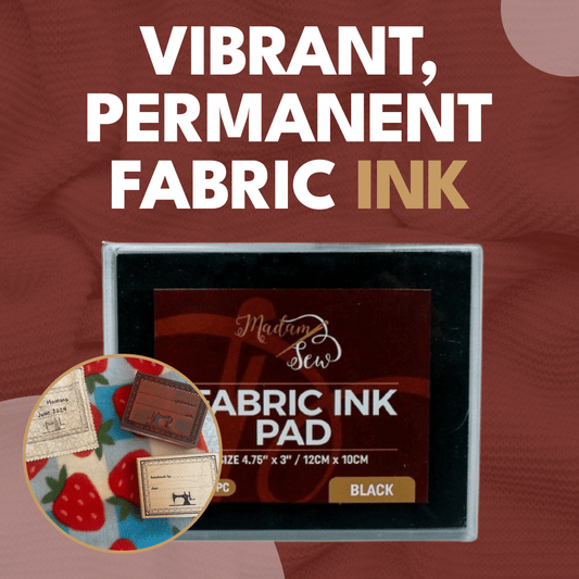 Stamp, Ink & Marker Bundle - Black - MadamSew