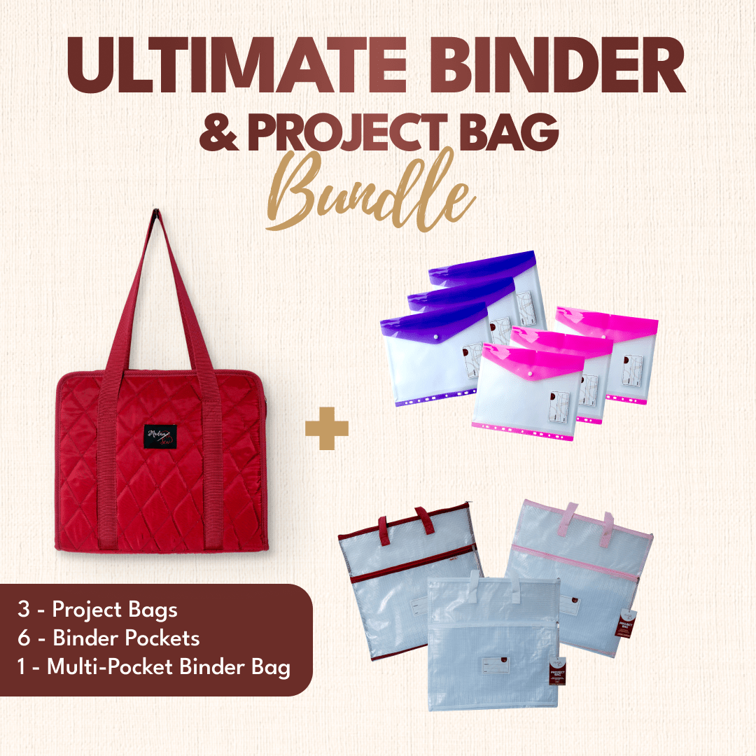 Ultimate Binder & Project Bag Bundle - MadamSew