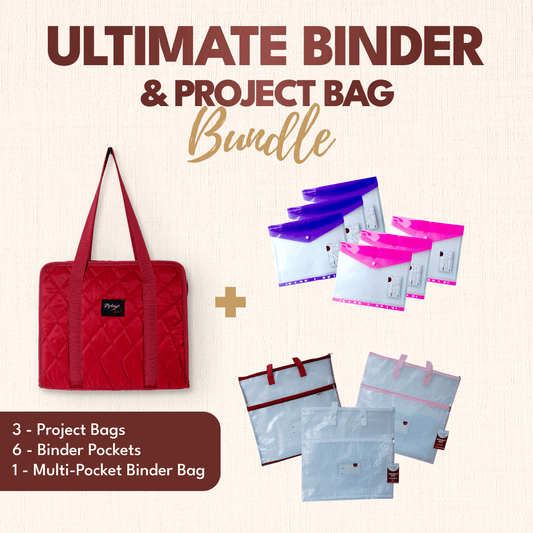 Ultimate Binder & Project Bag Bundle - MadamSew