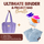 Ultimate Binder & Project Bag Bundle - Purple with White - MadamSew
