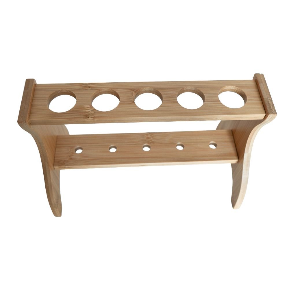 Wooden Desktop Scissors Stand - Holds up to 5 pairs of shears - MadamSew