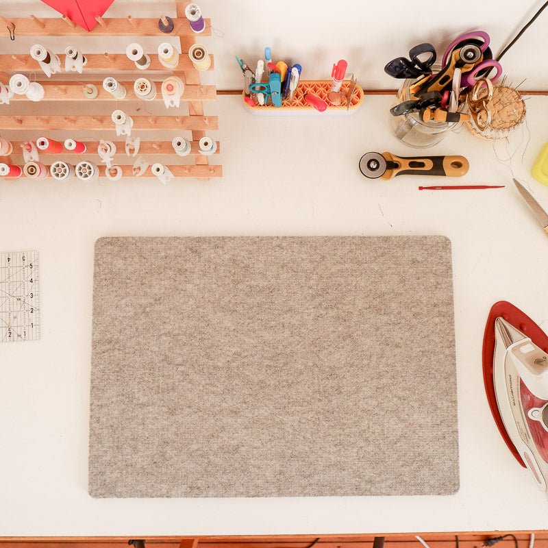 Wool Pressing Mat Set - Large Mat, Standard Mat & Clapper - MadamSew