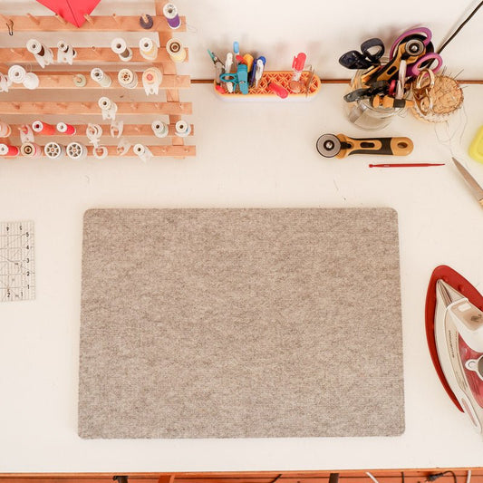 Wool Pressing Mat Set - Large Mat, Standard Mat & Clapper - MadamSew