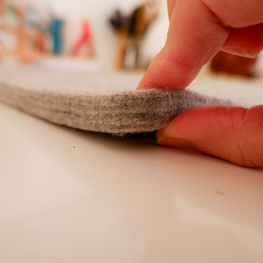 Wool Pressing Mat Set - Large Mat, Standard Mat & Clapper - MadamSew