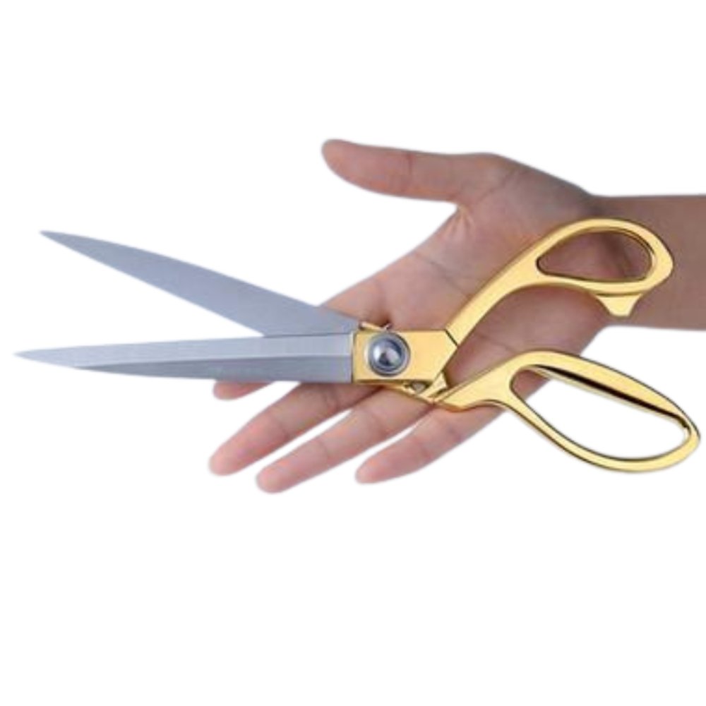 9.5" Gold Handled Stainless Steel Shears