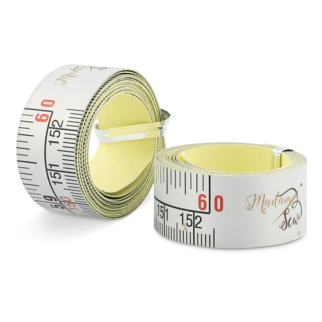 Red And Green Tape Ruler Sticker Adhesive Ruler Tape | MadamSew