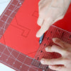 Cutting shape out of Heat Transfer Vinyl