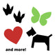 Heat Transfer Vinyl Starter Stencils -  easy shapes
