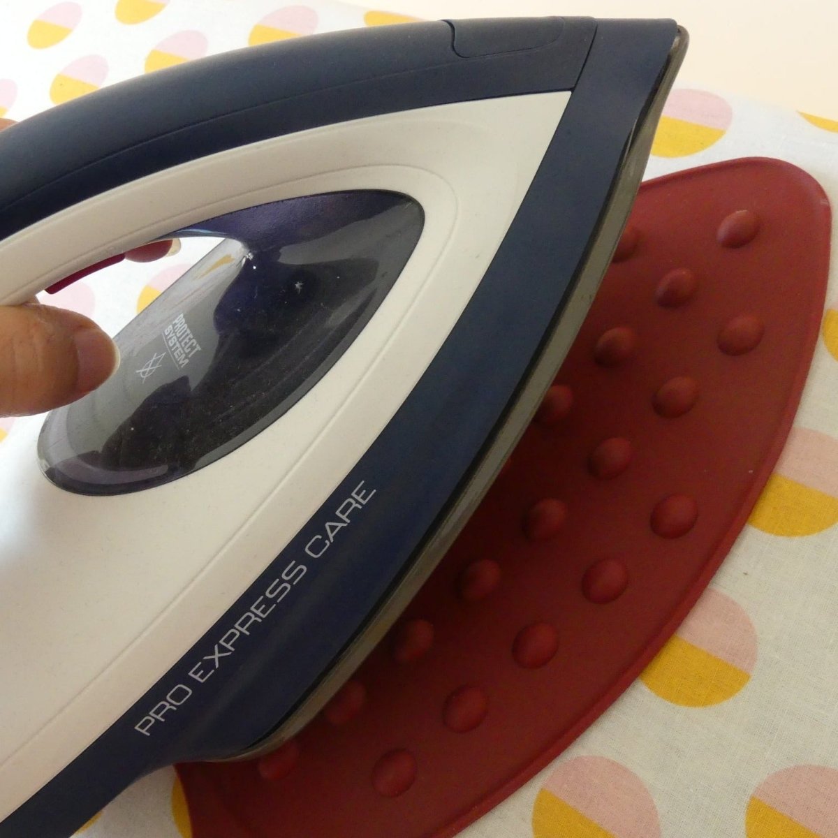 Portable Ironing Mat With Silicone Iron Rest  Iron rest, Sewing rooms, How  to iron clothes