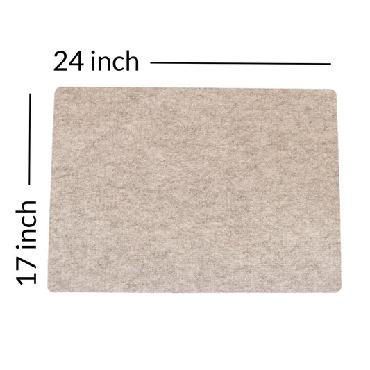 Wool Pressing Mat for Sewing and Quilting - 17” x 13 ½”