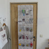 Craft Room Storage with an Over The Door Organizer
