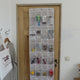 Craft Room Storage with an Over The Door Organizer