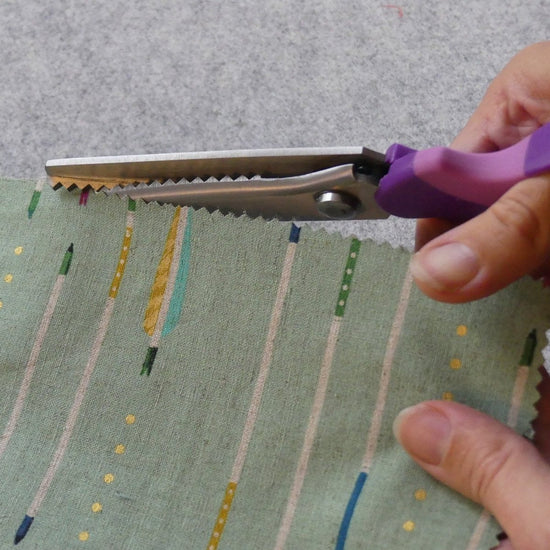 Pinking Shears for Fabric Cutting and Finishing Edges MadamSew