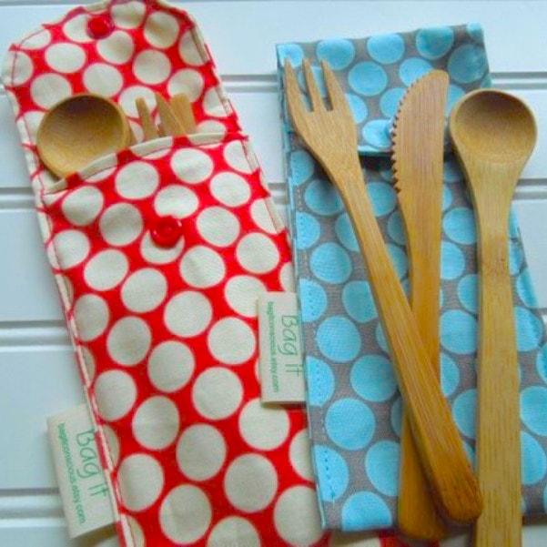 Plastic Snap Buttons used on an utensil holder.