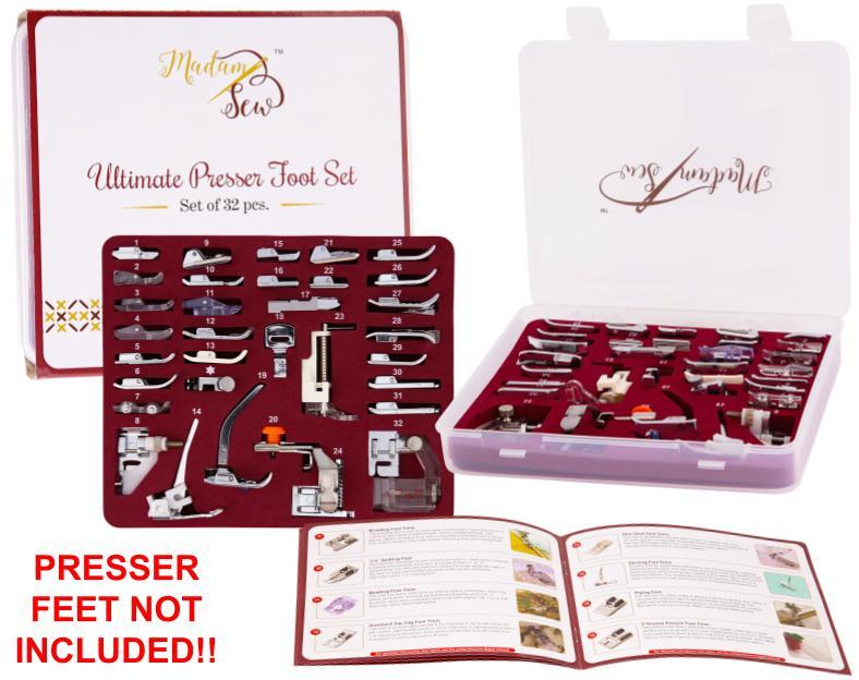 Madam Sew Ultimate Presser Foot Set.