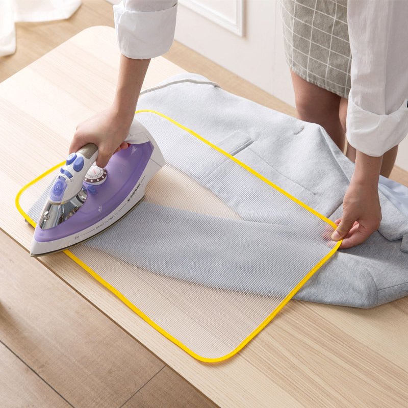 Household Mesh Ironing Pressing Cover Protection Cloth Kit 40x90 cm White