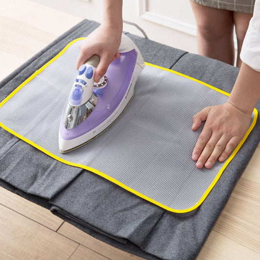 protecting your fabrics from scorch marks when ironing with a protective ironing cloth