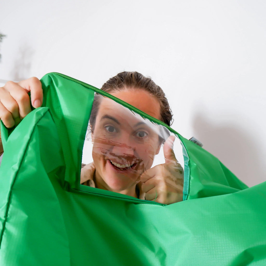 Quilt Storage Bag - Green "Fir Tree", Red "Holly Berry", White "Snow Fall" or Lemon - MadamSew