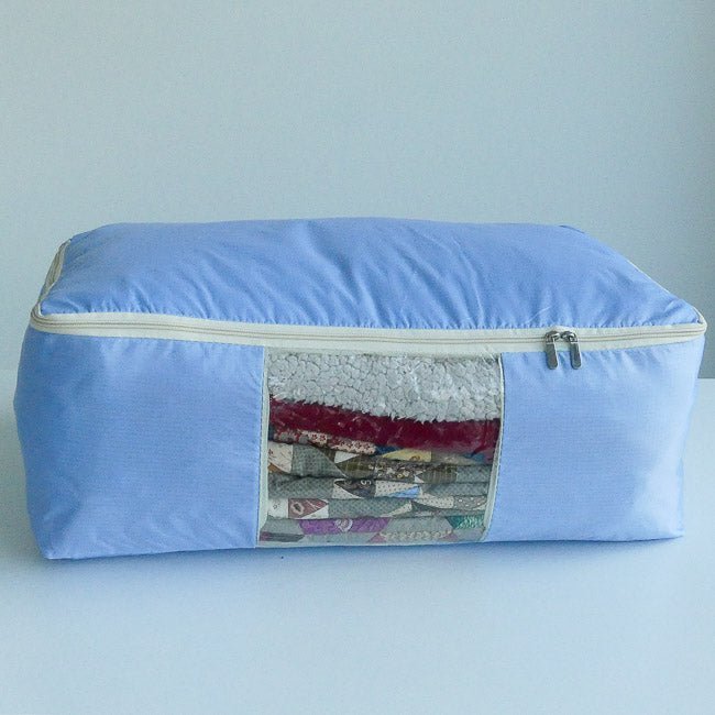 Quilt Storage Bag - Standard Size - Periwinkle - MadamSew
