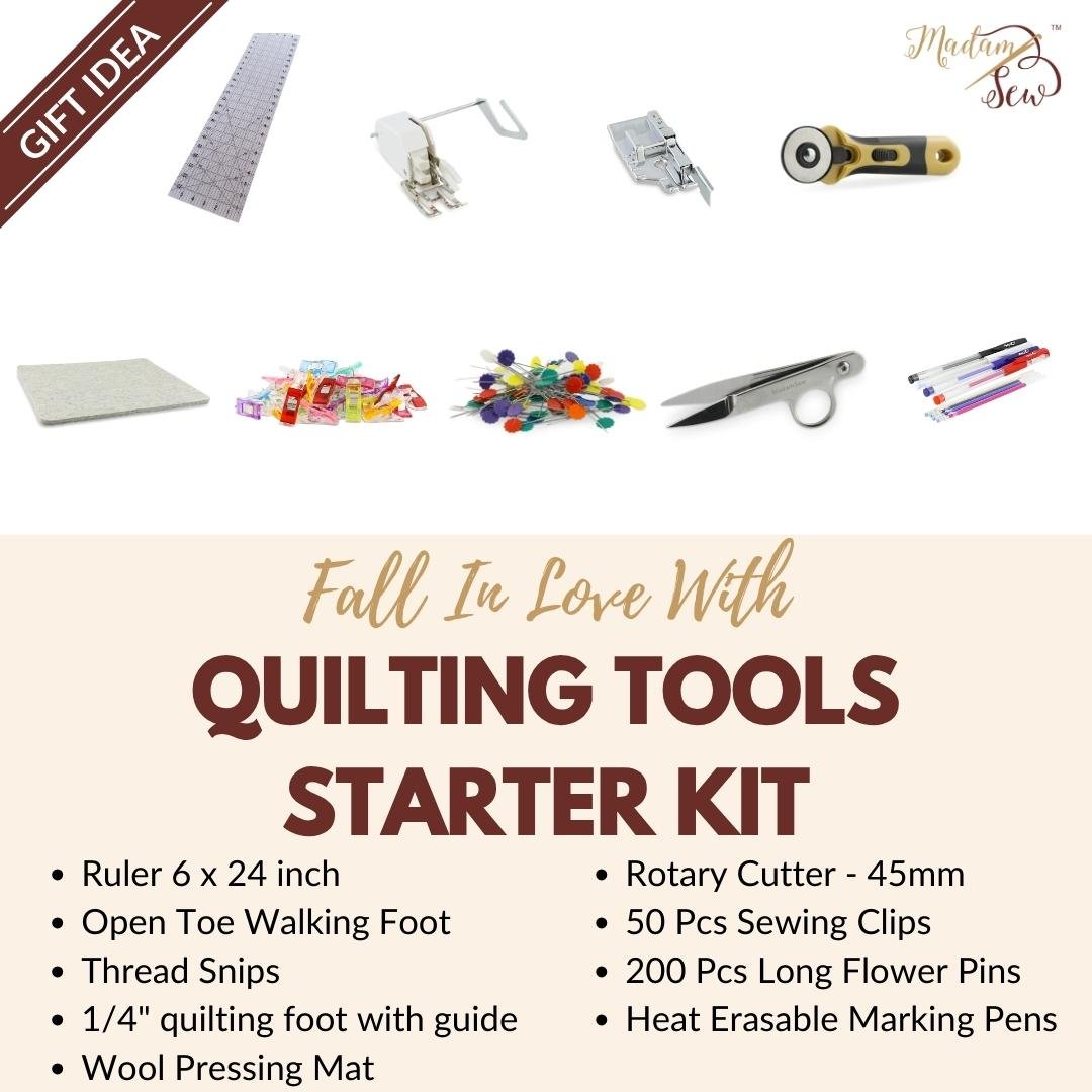 Quilting Tools Starter Kit - MadamSew