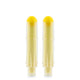 two yellow chalk marker refills