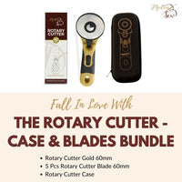 Rotary Cutter - Case & Blades Bundle - 60mm