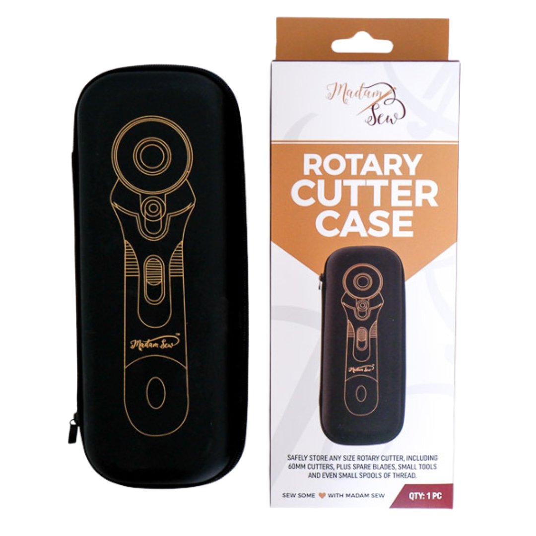 Rotary Cutter Case - Safe Storage For Your Cutter, Spare Blades & Scissors! - MadamSew