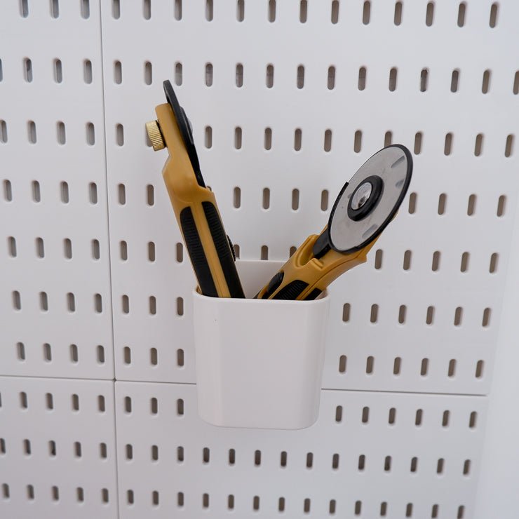 Clear Box with Lid (4x3x3 inches) - Pegboard Accessories