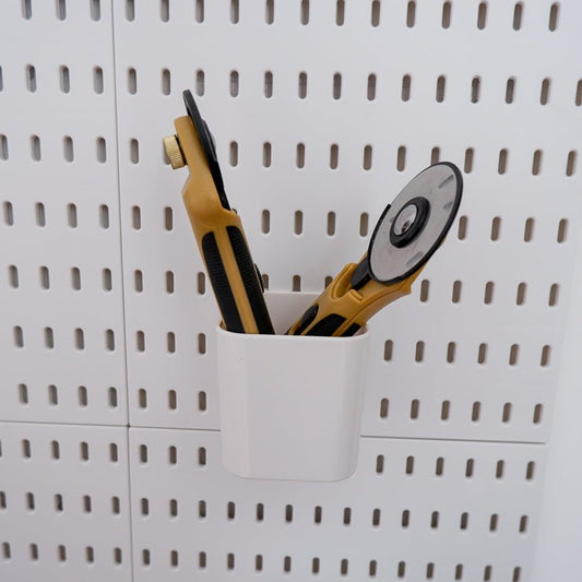 Square Storage Box 3x4x3 inches - Pegboard Accessories - MadamSew