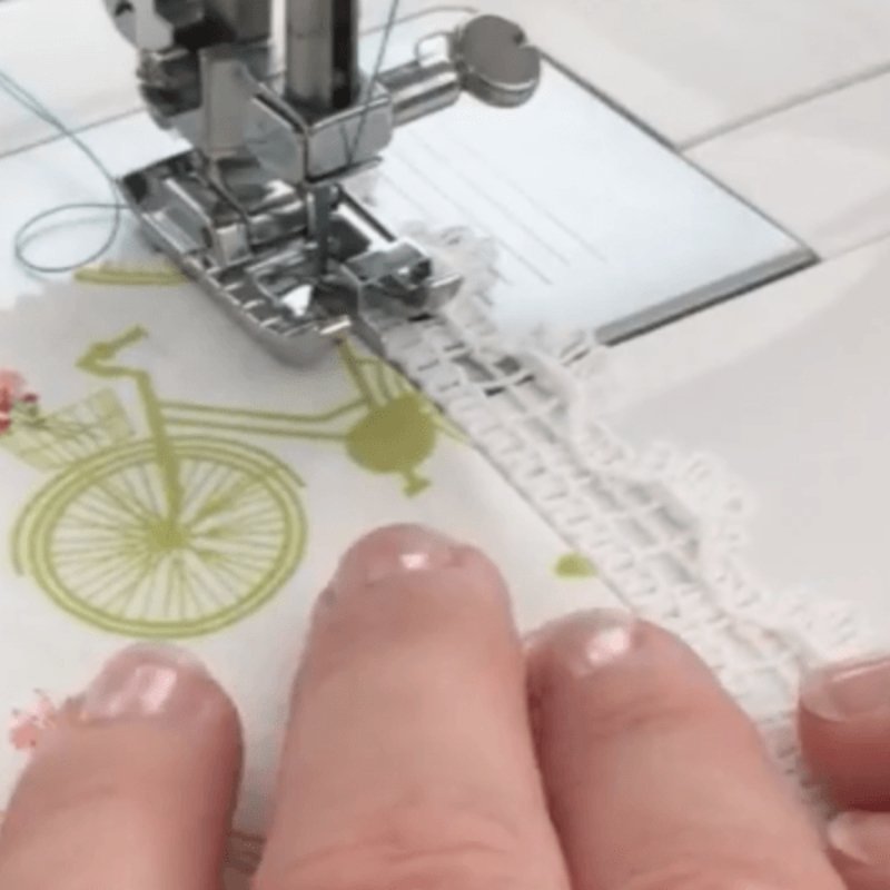 Hem Foot Sewing Machine, Edge Stitch Sewing Machine