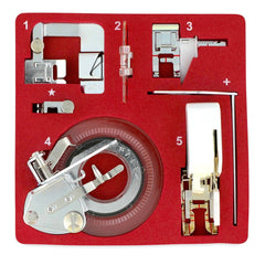 The Big Five Ultimate Presser Foot Set - Specialty Feet
