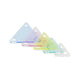 Colorful 5pc Triangle Template Set