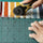 cutting fabric with a rotary cutter