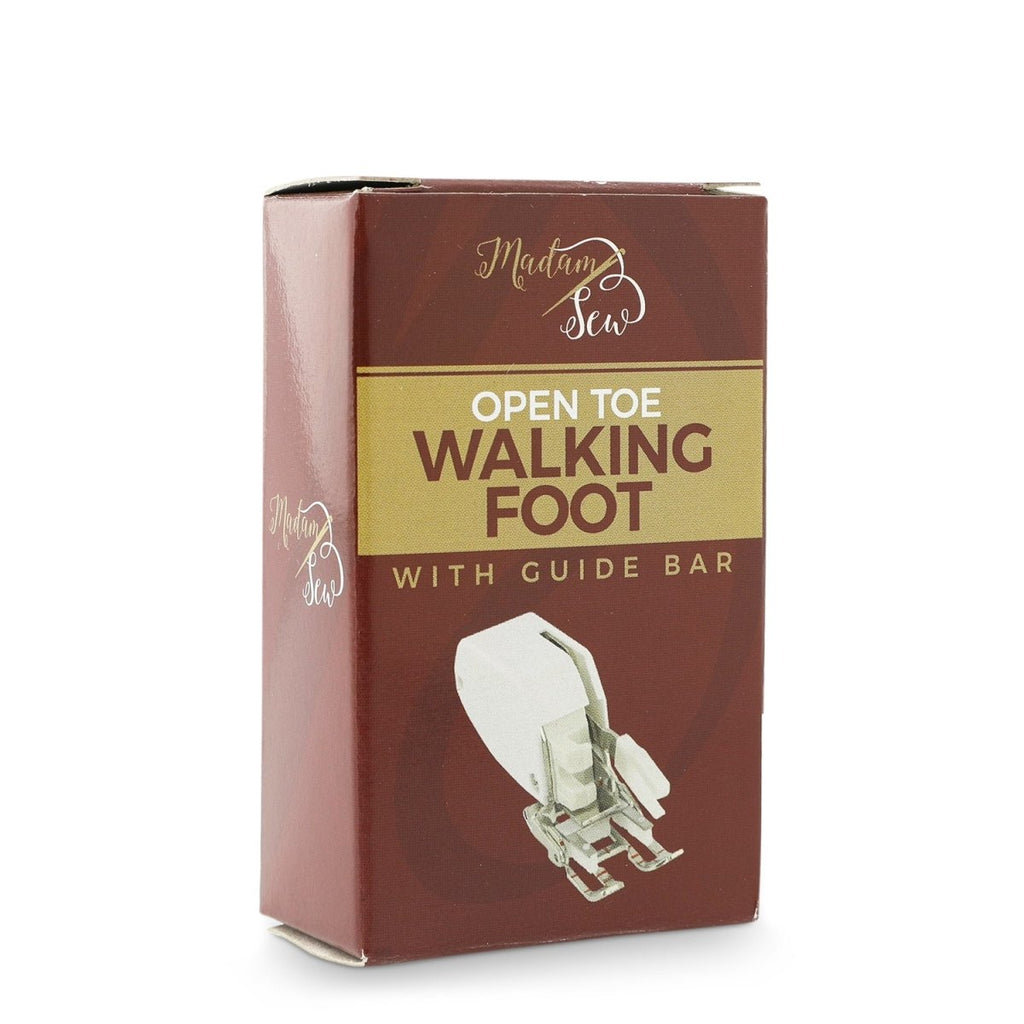 MadamSew packaging open toe walking foot